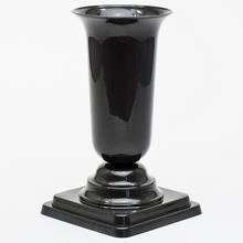 176 VÁZA 0 ZAŤAŽENÁ GRAFIT V26,5CM - FLORASYSTEM
