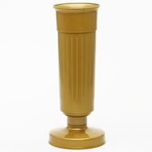 VÁZA SO ZÁŤAŽOU 35CM ZLATÁ - FLORASYSTEM