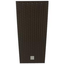 DRTS300 OBAL+VKLAD RATO SQUARE UMBRA-HNEDÝ 28,7x28,7/V55CM - FLORASYSTEM