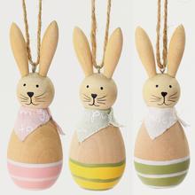 AKCIA! ZAJAC ZÁVES DREVO MIX FARBA 5x13  - FLORASYSTEM