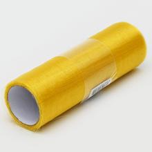 ORGANZA ROLKA 16CMX6M FARBA 27 ZLATÁ - FLORASYSTEM