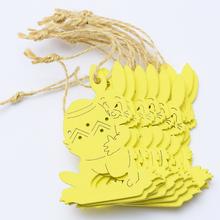 VÝREZ ZAJAC+VAJÍČKO ZÁVES DREVO ŽL 7CM S/10 - FLORASYSTEM