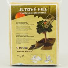 Jutový filc 300G 1X1M S VÝREZOM - FLORASYSTEM