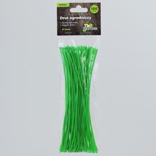 Zelený upínací drôt na záhradu, 20 cm, balenie 100 ks.