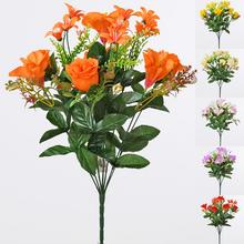 KYTICA RUŽA + ĽALIA 6F 43cm - FLORASYSTEM