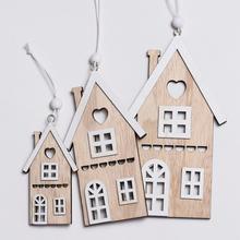 DREVENÉ DOMČEKY NATURAL S/3 (15,12,8CM) - FLORASYSTEM