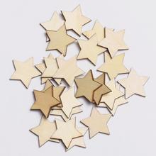 DREVENÉ HVIEZDIČKY NATURAL S/24 2,6CM - FLORASYSTEM