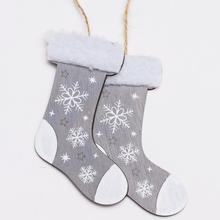 AKCIA! DREVENÉ PONOŽKY ŠEDÉ 48x11x1 - FLORASYSTEM