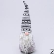 Vianočné dekorácie - Mikuláš v šedých čiapkach.