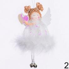 Súprava anjelikov s rôznymi doplnkami, 16 cm.