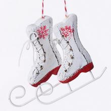 AKCIA! ZÁVES KORČULE 8x8x0,6CM BIELE DREVO+KOV - FLORASYSTEM