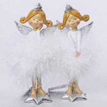 ANJEL SO SUKŇOU Z PIEROK MIX2  6*4*16.5 - FLORASYSTEM