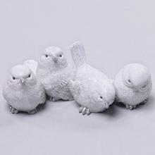 VTÁČIK 6,5X4X5CM MIX 4 POLY - FLORASYSTEM