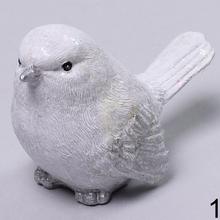 Štyri keramické vtáčiky v mixe farieb, veľkosť 6,5x4x5cm.