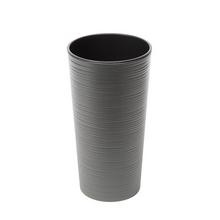 726 OBAL+VKLAD LILIA DLUTO GRAFIT METALIK 25x46,5CM - FLORASYSTEM
