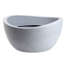 59567 KVETINÁČ GLOBE BOWL STONY GREY 252/40 - FLORASYSTEM