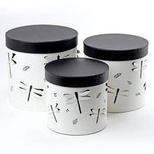 DARČEKOVÁ KRABIČKA S/3 VALEC BIE. L19x20CM - FLORASYSTEM