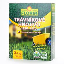 FLORIA TRÁVNIKOVÉ HNOJIVO JAR-LETO 2,5kg - FLORASYSTEM