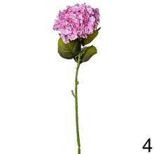 Umelé kvety hortenzia mix v rôznych farbách.