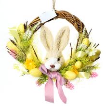 VENIEC SO ZAJACOM PRÚTIE/TEXTIL 28x7x23CM SUPER CENA! - FLORASYSTEM