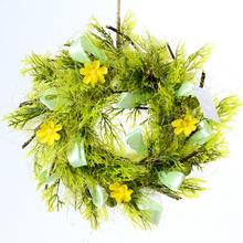 VENIEC S MAŠĽAMI ZELENO ŽLTÝ 27x6x27CM - FLORASYSTEM