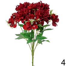 Kytica umelých kvetov mix dáhlia v rôznych farbách.