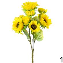 Kytica umelých slnečníc v mixe, 43 cm.