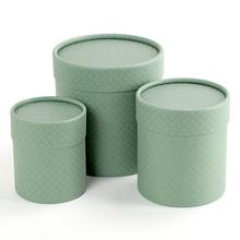 DARČEKOVÁ KRABIČKA KHAKI S/3 13x14CM - FLORASYSTEM