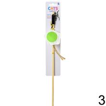 Hračka pre mačky 40 cm mix s rôznymi tvarmi a farbami.