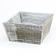 277FL/S DEBNIČKA BIELO ŠEDÁ M:21*21*10.5 - FLORASYSTEM