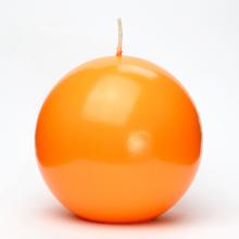 Oranžová guľa sviečka 100 metrov.