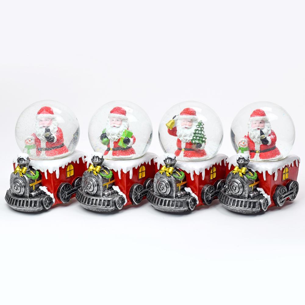 Ťažítko s LED svetlom a hudbou, mix štyroch motívov, 10 cm.