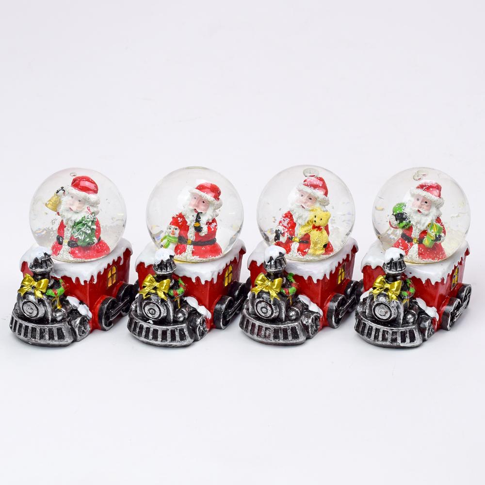 Vianočné ťažítko MIX4 s motívom Santa Clausa.