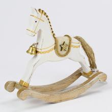 DREVENÝ HOJDACÍ KONÍK 16,5x15x5 - FLORASYSTEM