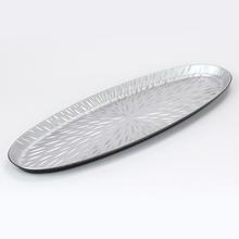 PODLOŽKA OVAL STRIEBORNÁ 50CM ACX400070 - FLORASYSTEM