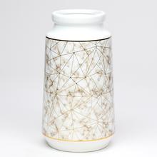 AKCIA! OBAL VÁZA BIELA VZOR 7x11x20CM  - FLORASYSTEM