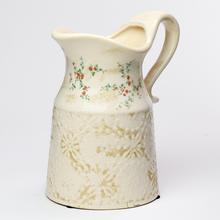 OBAL DŽBÁN KERAMIKA VZOR KVETY 18,5x14,5x22CM SUPER CENA! - FLORASYSTEM