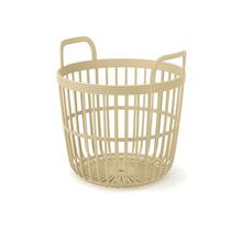 IKPIO430 KOŠÍK S UCHOM ZOE BASCET SLAMOVÝ 41,9x41,9xV40,8CM - FLORASYSTEM