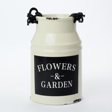 AKCIA! OBAL VÁZA KRÉM DOLOMIT 11x11x17,5CM  - FLORASYSTEM