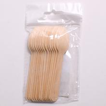 Lyžica drevená 11cm jednorázová sada 15ks/sd - FLORASYSTEM