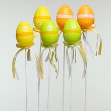 ZÁPICH VAJCE PLAST S/6 6CM MIX - FLORASYSTEM