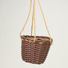 AKCIA! OBAL PLASTOVÝ HNEDÝ 19x15CM - FLORASYSTEM