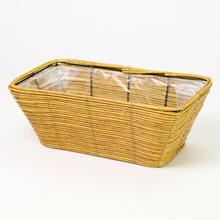 OBAL HRAN.PLAST NATUR 43x22x16CM SUPER CENA!  - FLORASYSTEM