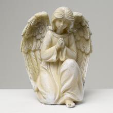 ANJEL SIVÝ 12x9,9.5x14,5CM POLYRES - FLORASYSTEM