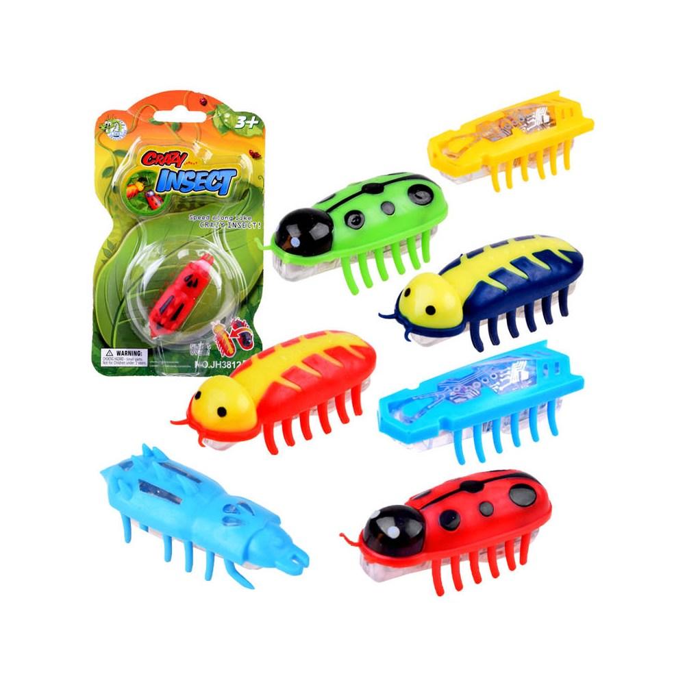 Sada farebných chrobákov NANO pre deti.