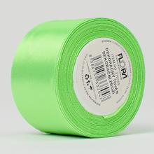 Zelená saténová stuha 38mm, 10m