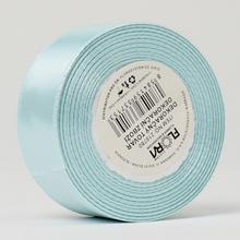 Svetlomodrá saténová stuha 25mm 15m.