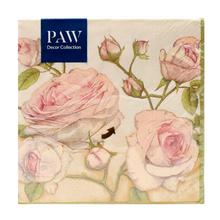 SDL085000 SERVÍTKY 33x33cm/20ks/3vrst BEATY ROSES  - FLORASYSTEM