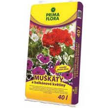 Substrát pre muškáty a balkónové kvety 40L