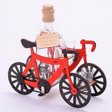 706 BICYKEL/POHÁRE DREVO+SKLO 33x30x11cm - FLORASYSTEM